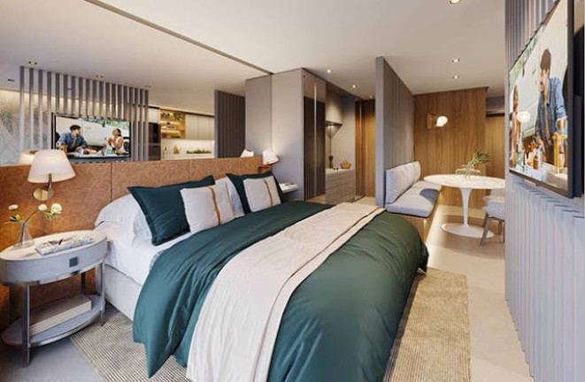 Imagem Imóvel com 1 Quarto à Venda, 50 m² em Jardim Goiás - Goiânia
