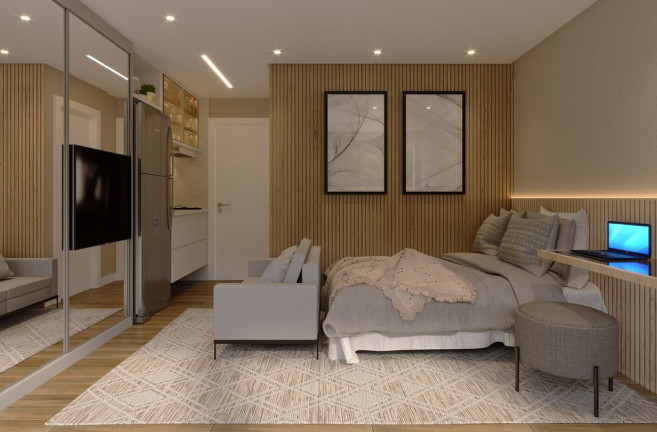 Imagem Imóvel com 1 Quarto à Venda, 17 m² em Jabaquara - São Paulo