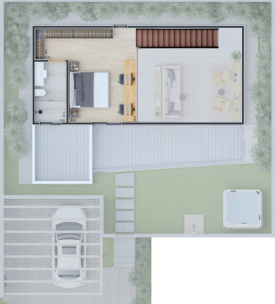 Imagem Casa com 1 Quarto à Venda, 111 m² em Condomínio Vila Da Montanha - Atibaia Imagem Casa com 1 Quarto à Venda, 111 m² em Condomínio Vila Da Montanha - Atibaia