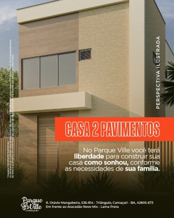 Imagem Terreno à Venda, 160 m² em Lama Preta - Camaçari Imagem Terreno à Venda, 160 m² em Lama Preta - Camaçari
