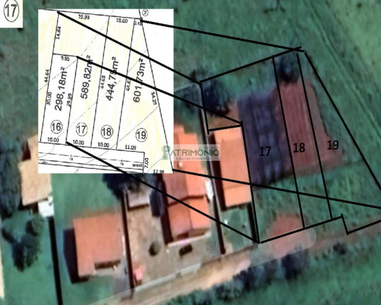 Terreno à Venda, 444 m² em Loteamento Capotuna - Jaguariúna