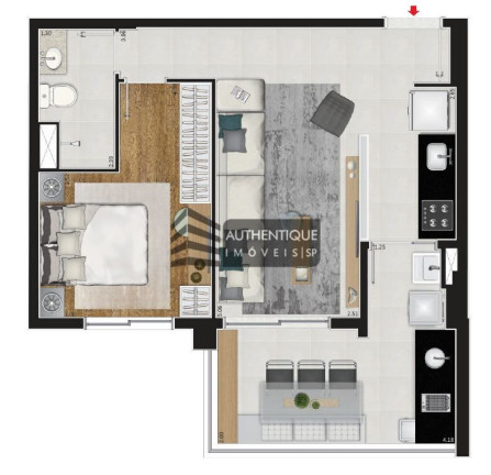 Imagem Apartamento com 2 Quartos à Venda, 66 m² em Perdizes - São Paulo
