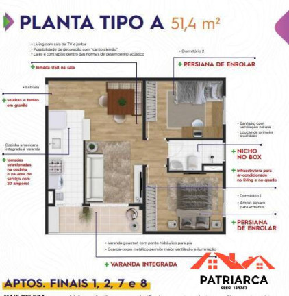 Imagem Apartamento com 2 Quartos à Venda, 51 m² em Bela Alainça - Campinas Imagem Apartamento com 2 Quartos à Venda, 51 m² em Bela Alainça - Campinas