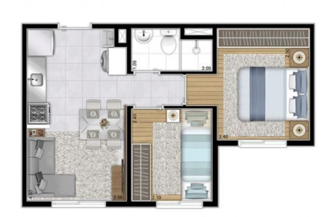 Imagem Apartamento com 2 Quartos à Venda, 32 m² em Santo Amaro - São Paulo Imagem Apartamento com 2 Quartos à Venda, 32 m² em Santo Amaro - São Paulo
