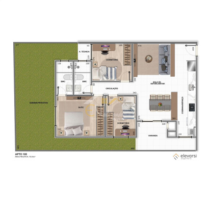 Imagem Apartamento com 2 Quartos à Venda, 62 m² em Centro - Pinhais Imagem Apartamento com 2 Quartos à Venda, 62 m² em Centro - Pinhais