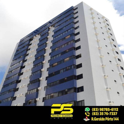 Imagem Apartamento com 1 Quarto à Venda, 50 m² em Brisamar - João Pessoa Imagem Apartamento com 1 Quarto à Venda, 50 m² em Brisamar - João Pessoa