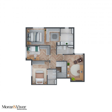 Imagem Apartamento com 4 Quartos à Venda, 127 m² em Vila Izabel - Curitiba