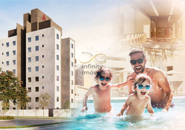 Apartamento com 3 Quartos à Venda, 58 m² em Boa Esperança - Santa Luzia