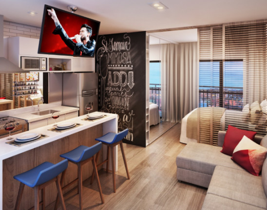 Imagem Apartamento com 2 Quartos à Venda, 38 m² em Cidade Jardim - São Paulo