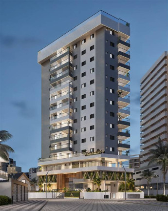 Imagem Apartamento com 2 Quartos à Venda, 76 m² em Guilhermina - Praia Grande