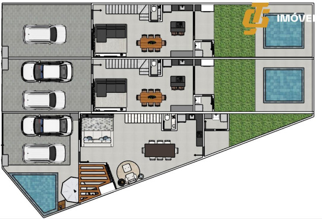 Imagem Sobrado com 3 Quartos à Venda, 120 m² em Rio Pequeno - Camboriú Imagem Sobrado com 3 Quartos à Venda, 120 m² em Rio Pequeno - Camboriú