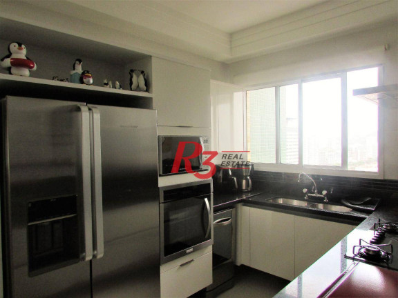 Imagem Apartamento com 3 Quartos para Alugar, 178 m² em Gonzaga - Santos Imagem Apartamento com 3 Quartos para Alugar, 178 m² em Gonzaga - Santos