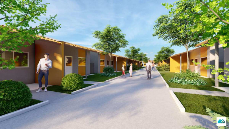 Imagem Casa de Condomínio com 2 Quartos à Venda, 53 m²
