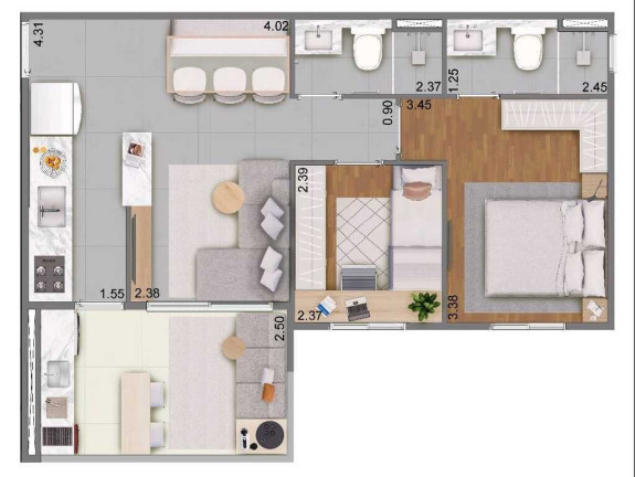 Imagem Apartamento com 3 Quartos à Venda, 68 m² em Vila Matilde - São Paulo Imagem Apartamento com 3 Quartos à Venda, 68 m² em Vila Matilde - São Paulo