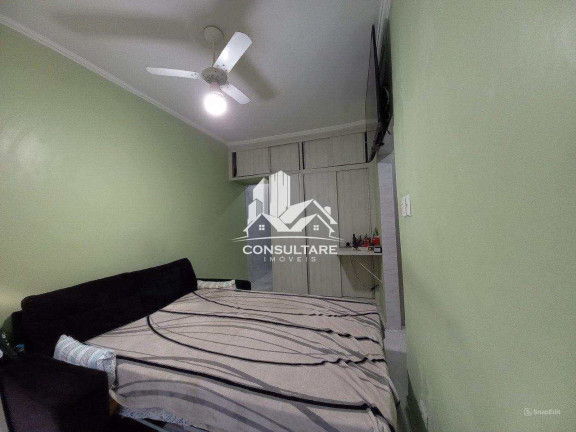 Imagem Kitnet com 1 Quarto à Venda, 24 m² em José Menino - Santos