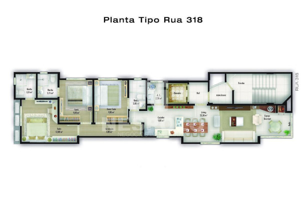Imagem Apartamento à Venda, 178 m² em Castelo Branco - Itapema