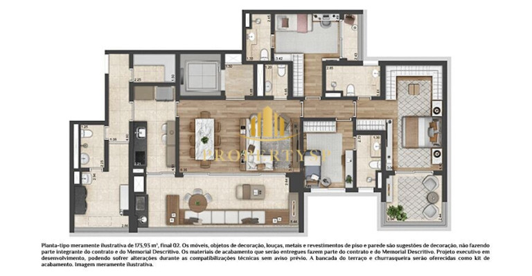 Imagem Apartamento com 3 Quartos à Venda, 173 m² em Perdizes - São Paulo