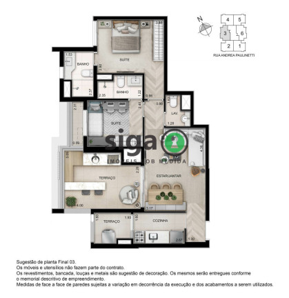 Imagem Apartamento com 2 Quartos à Venda, 77 m² em Jardim Das Acácias - São Paulo
