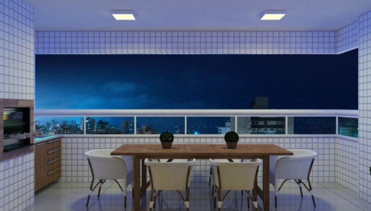 Imagem Apartamento com 2 Quartos à Venda, 62 m² em Vila Guilhermina - Praia Grande