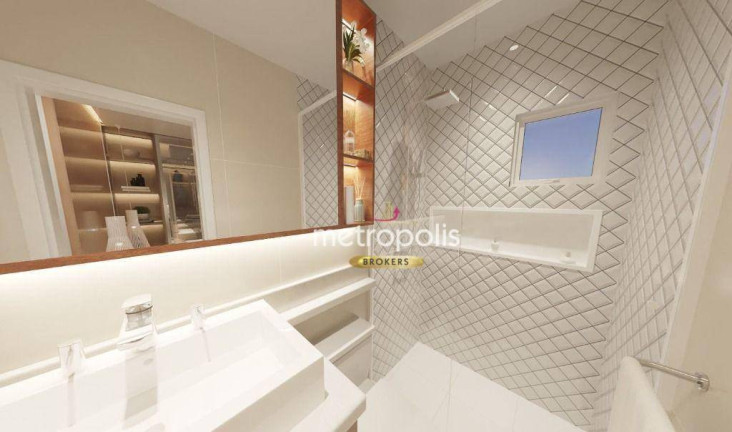 Imagem Apartamento com 2 Quartos à Venda, 49 m² em Jardim - Santo André