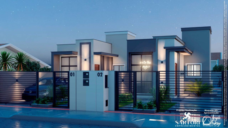 Imagem Casa com 2 Quartos à Venda, 62 m² em Universitário - Tijucas