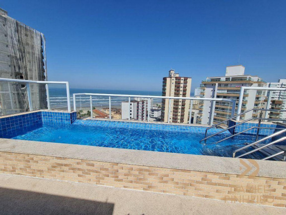Imagem Apartamento com 2 Quartos à Venda, 55 m² em Caiçara - Praia Grande