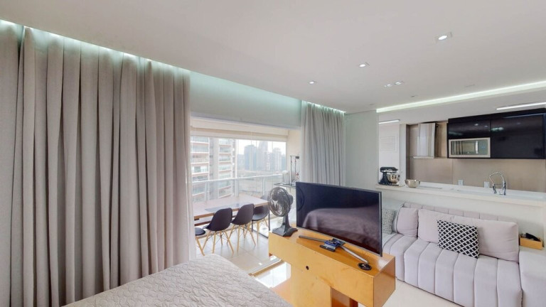 Imagem Imóvel com 1 Quarto à Venda, 48 m² em Brooklin - São Paulo