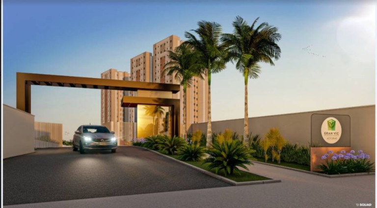 Apartamento com 2 Quartos à Venda, 53 m² em Jardim Piazza Di Roma - Sorocaba