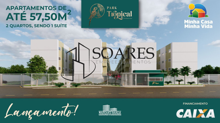 Apartamento com 2 Quartos à Venda, 46 m² em Coqueiro - Belém