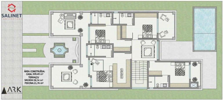 Imagem Casa com 3 Quartos à Venda, 389 m² em Vivapark - Porto Belo Imagem Casa com 3 Quartos à Venda, 389 m² em Vivapark - Porto Belo