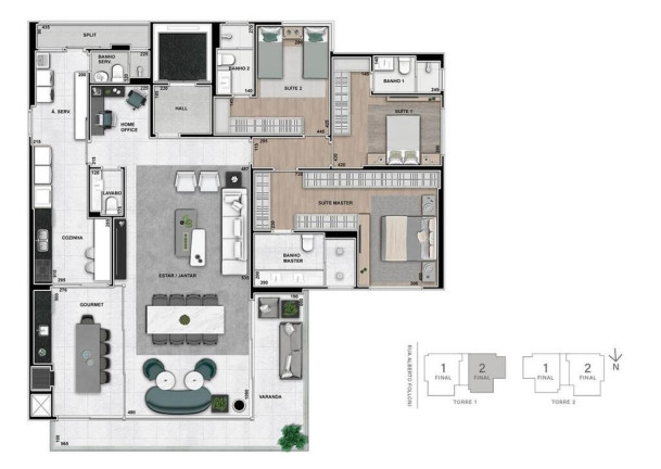 Imagem Apartamento com 3 Quartos à Venda, 228 m² em Ahú - Curitiba Imagem Apartamento com 3 Quartos à Venda, 228 m² em Ahú - Curitiba