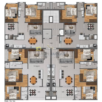 Imagem Apartamento com 2 Quartos à Venda, 76 m² em Cidade Universitária Pedra Branca - Palhoça Imagem Apartamento com 2 Quartos à Venda, 76 m² em Cidade Universitária Pedra Branca - Palhoça