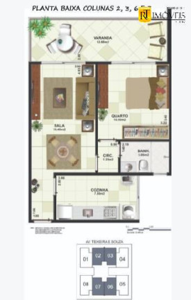 Imagem Apartamento com 1 Quarto à Venda, 56 m² em Braga - Cabo Frio Imagem Apartamento com 1 Quarto à Venda, 56 m² em Braga - Cabo Frio