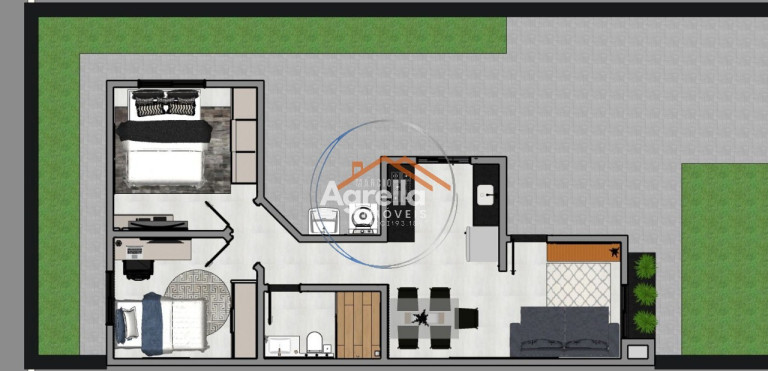 Imagem Casa com 2 Quartos à Venda, 51 m² em Parque Residencial Ypê Amarelo - Mogi Guaçu Imagem Casa com 2 Quartos à Venda, 51 m² em Parque Residencial Ypê Amarelo - Mogi Guaçu