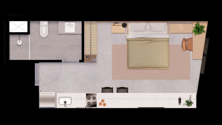 Imagem Studio com 1 Quarto à Venda, 26 m² em Brás - São Paulo Imagem Studio com 1 Quarto à Venda, 26 m² em Brás - São Paulo