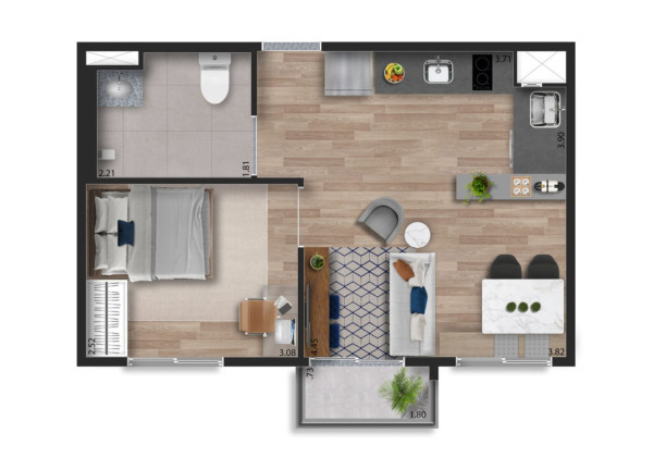 Imagem Imóvel com 1 Quarto à Venda, 28 m² em Vila Romana - São Paulo