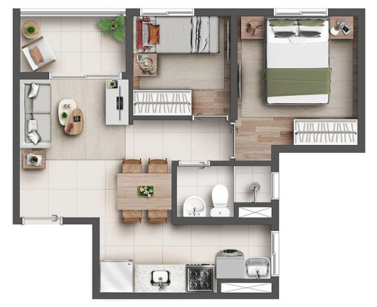 Imagem Apartamento com 2 Quartos à Venda, 39 m² em Santana - São Paulo Imagem Apartamento com 2 Quartos à Venda, 39 m² em Santana - São Paulo