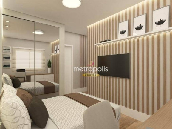 Imagem Apartamento com 2 Quartos à Venda, 58 m² em Osvaldo Cruz - São Caetano Do Sul