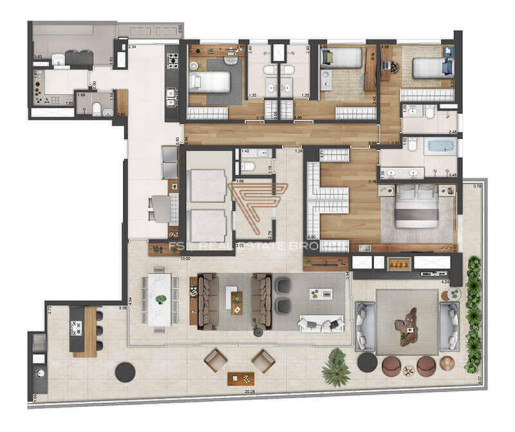 Imagem Apartamento com 4 Quartos à Venda, 288 m² em Itaim Bibi - São Paulo