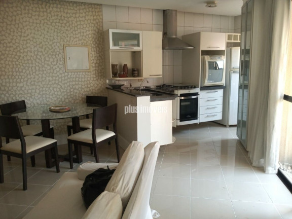 Imagem Apartamento com 1 Quarto para Alugar, 58 m² em Morumbi - São Paulo Imagem Apartamento com 1 Quarto para Alugar, 58 m² em Morumbi - São Paulo