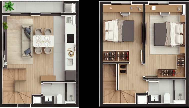 Imagem Apartamento com 2 Quartos à Venda, 72 m² em Cabral - Curitiba Imagem Apartamento com 2 Quartos à Venda, 72 m² em Cabral - Curitiba