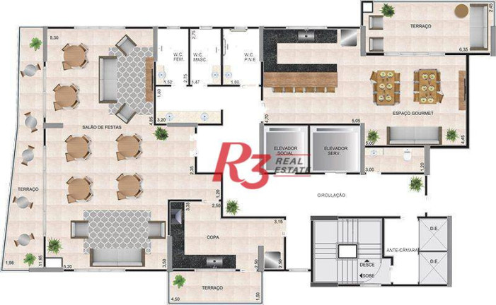 Imagem Apartamento com 3 Quartos à Venda, 185 m² em Ponta Da Praia - Santos Imagem Apartamento com 3 Quartos à Venda, 185 m² em Ponta Da Praia - Santos