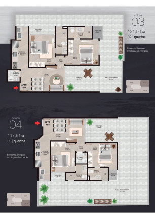 Imagem Apartamento com 2 Quartos à Venda, 67 m² em Praia Do Morro - Guarapari