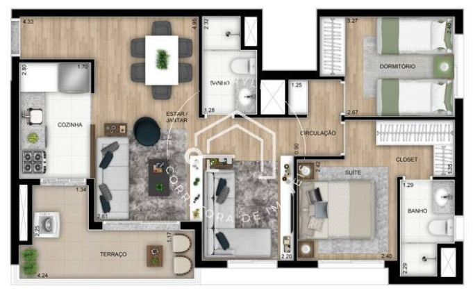 Imagem Apartamento com 3 Quartos à Venda, 67 m² em Lapa - São Paulo Imagem Apartamento com 3 Quartos à Venda, 67 m² em Lapa - São Paulo