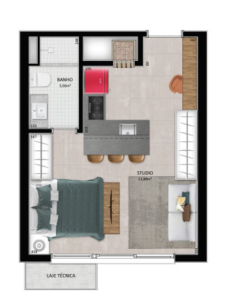 Imagem Apartamento com 1 Quarto à Venda, 42 m² em Floresta - Porto Alegre Imagem Apartamento com 1 Quarto à Venda, 42 m² em Floresta - Porto Alegre