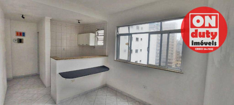 Imagem Apartamento com 1 Quarto à Venda, 38 m² em Embaré - Santos