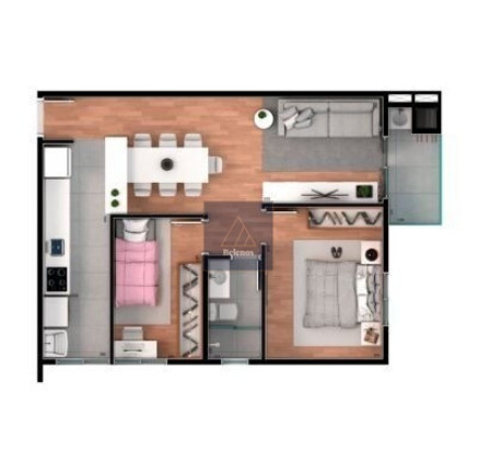 Imagem Apartamento com 3 Quartos à Venda, 66 m² em Santa Cândida - Curitiba Imagem Apartamento com 3 Quartos à Venda, 66 m² em Santa Cândida - Curitiba
