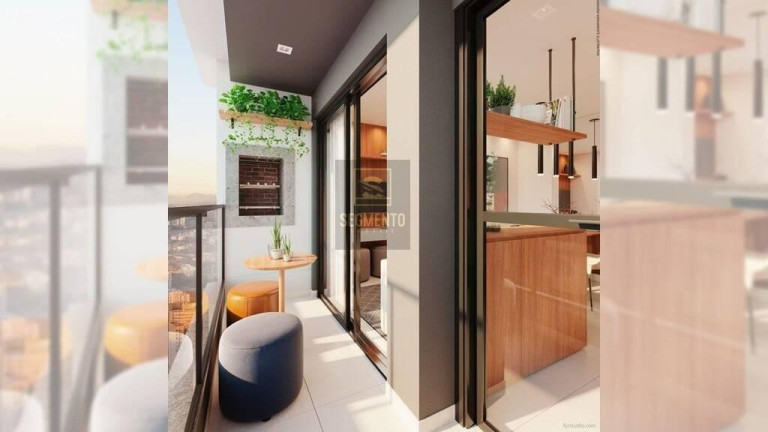 Imagem Apartamento com 2 Quartos à Venda, 49 m² em Capão Raso - Curitiba