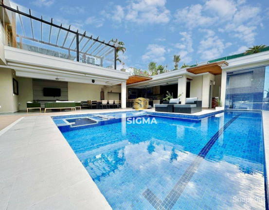 Casa com 5 Quartos à Venda, 400 m² em Jardim Acapulco - Guarujá