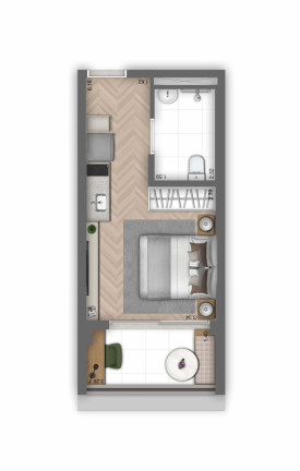 Imagem Studio à Venda, 28 m² em Moema - São Paulo